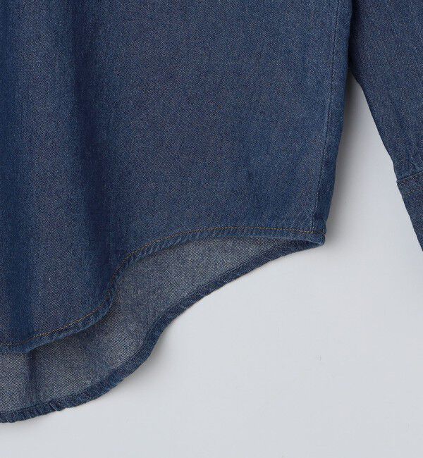 SHIPS「ROCKMOUNT: リラックス デニム ウエスタン シャツ」|シャツ・ブラウス|