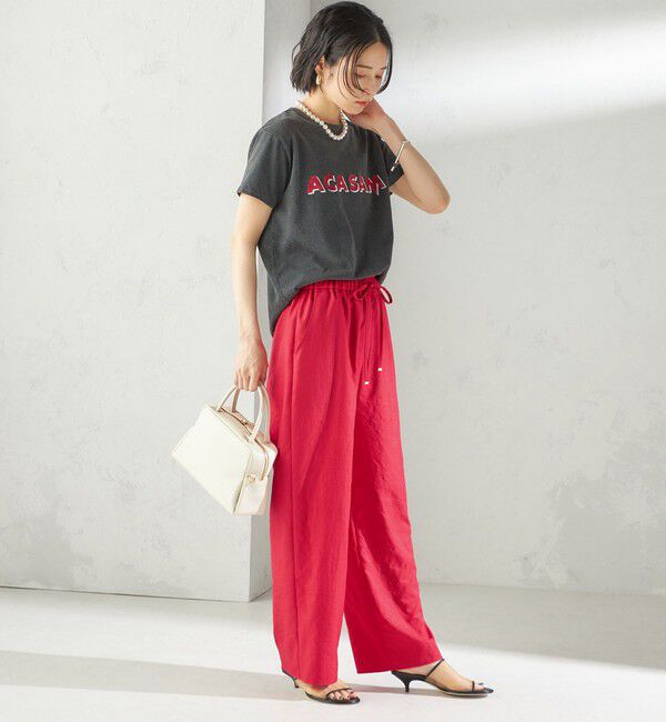 SHIPS for women「ACASAM:クルーネック TEE」|Tシャツ・カットソー|