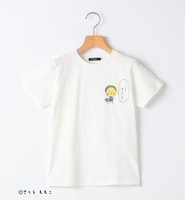 SHIPS KIDS「SHIPS KIDS:110～160cm コジコジ&times;SHIPS ショートスリーブ TEEシャツ」|Tシャツ・カットソー|ホワイト