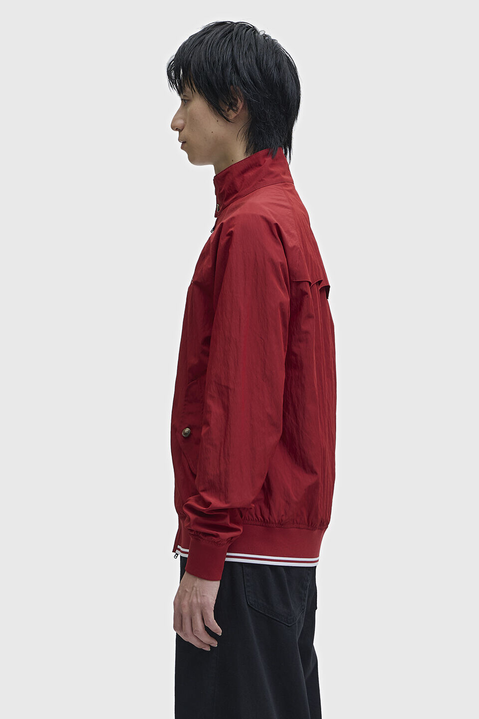 FRED PERRY 「Crinkle Harrington Jacket」|ブルゾン・スタジャン|