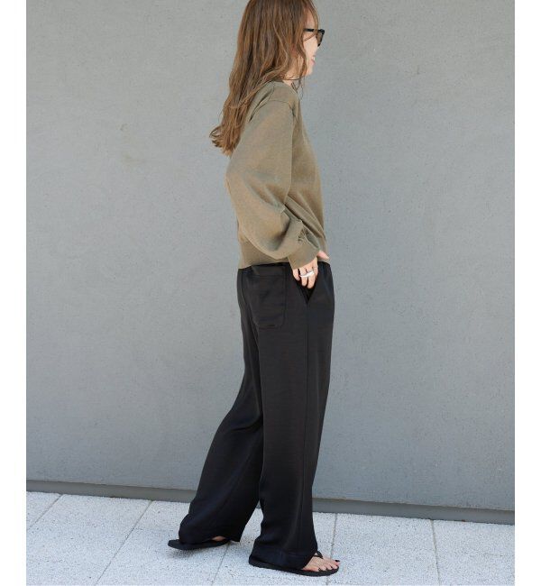 OUTDOOR PRODUCTS Usual Things「ハイゲージシアーロングスリーブニットポロシャツ」|ニット・セーター|