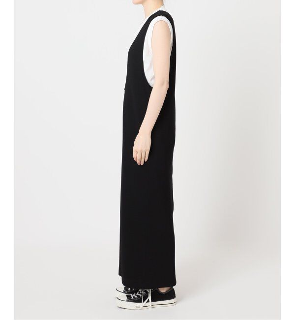 OUTDOOR PRODUCTS Usual Things「前後2WAY コットンWフェイスジャージージャンパースカート」|ワンピース|