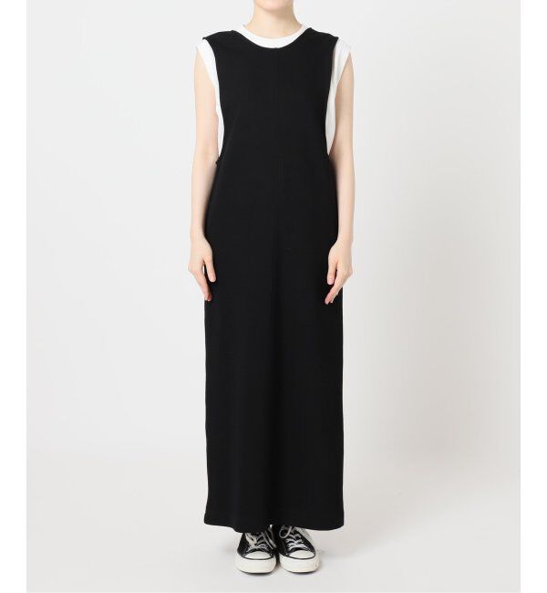 OUTDOOR PRODUCTS Usual Things「前後2WAY コットンWフェイスジャージージャンパースカート」|ワンピース|