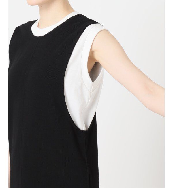 OUTDOOR PRODUCTS Usual Things「前後2WAY コットンWフェイスジャージージャンパースカート」|ワンピース|