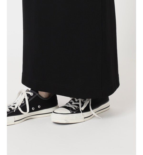 OUTDOOR PRODUCTS Usual Things「前後2WAY コットンWフェイスジャージージャンパースカート」|ワンピース|