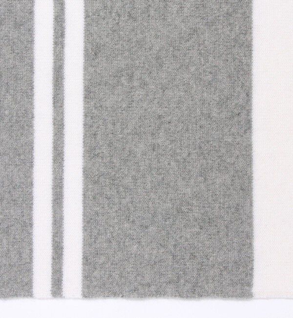 JAMES PERSE「カシミヤストライプ ブランケット HCG9411」|ブランケット|