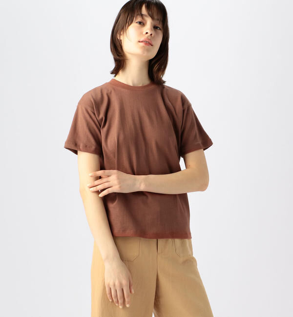 GALERIE VIE「コットン クルーネックプルオーバー」|Tシャツ・カットソー|