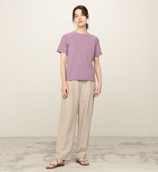 GALERIE VIE「コットン クルーネックプルオーバー」|Tシャツ・カットソー|