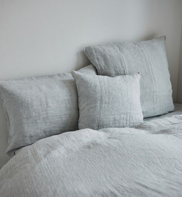 TOMORROWLAND HOME「ストライプリネン 掛布団カバー（キング）」|その他|