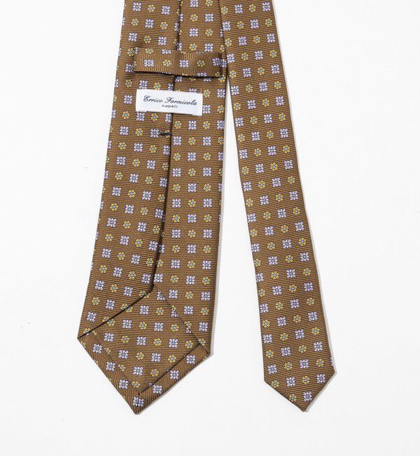 TOMORROWLAND GOODS「ERRICO FORMICOLA シルク プリント小紋柄ネクタイ」|ネクタイ・蝶ネクタイ|