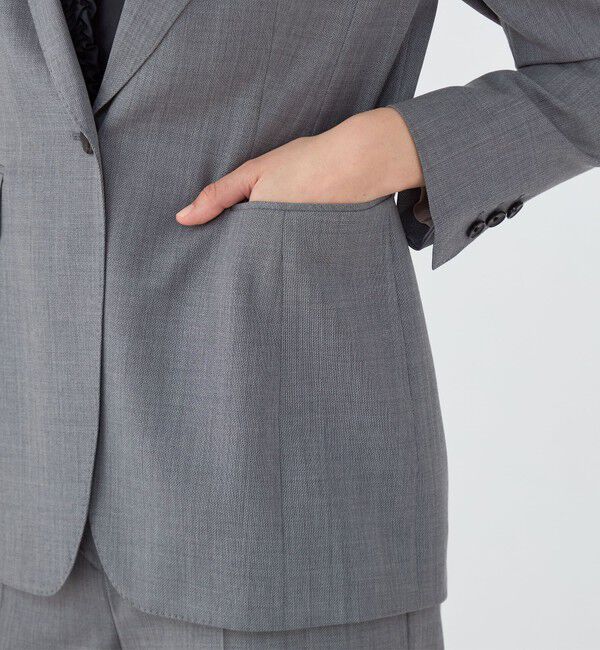 TOMORROWLAND collection「ZELANDER GRAY 1Bテーラードジャケット」|テーラードジャケット|
