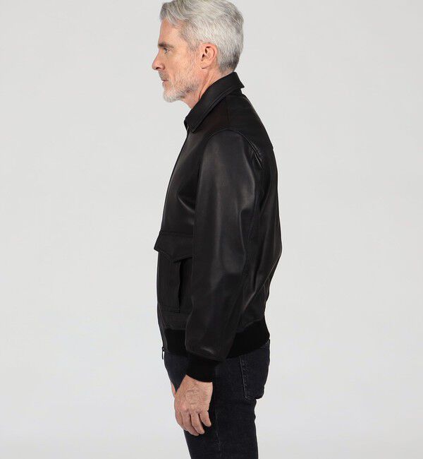 TOMORROWLAND MENS「【別注】EMMETI AKRON ラムレザー ブルゾン」|ブルゾン・スタジャン|