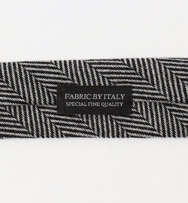 TOMORROWLAND GOODS「TOMORROWLAND ウールシルク ヘリンボーン柄ネクタイ」|ネクタイ・蝶ネクタイ|