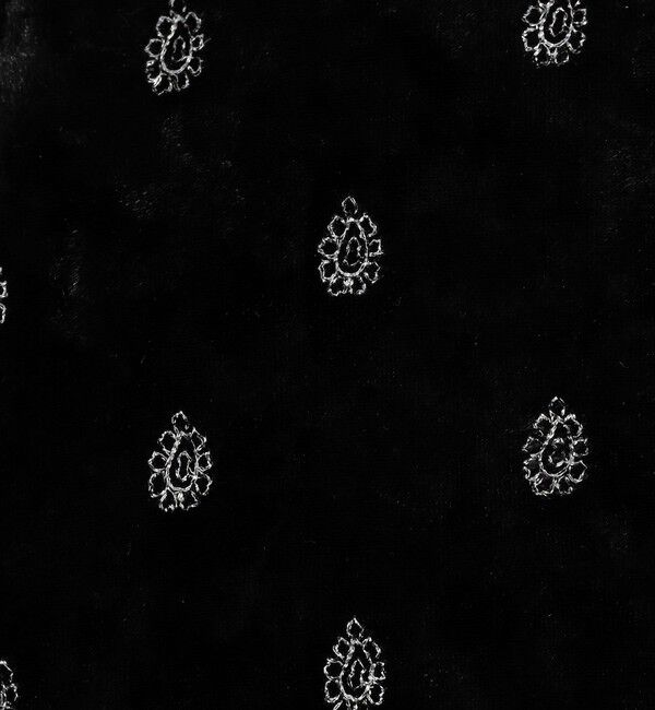 SOULEIADO「ベロアエンブロイダリー プルオーバーブラウス」|シャツ・ブラウス|