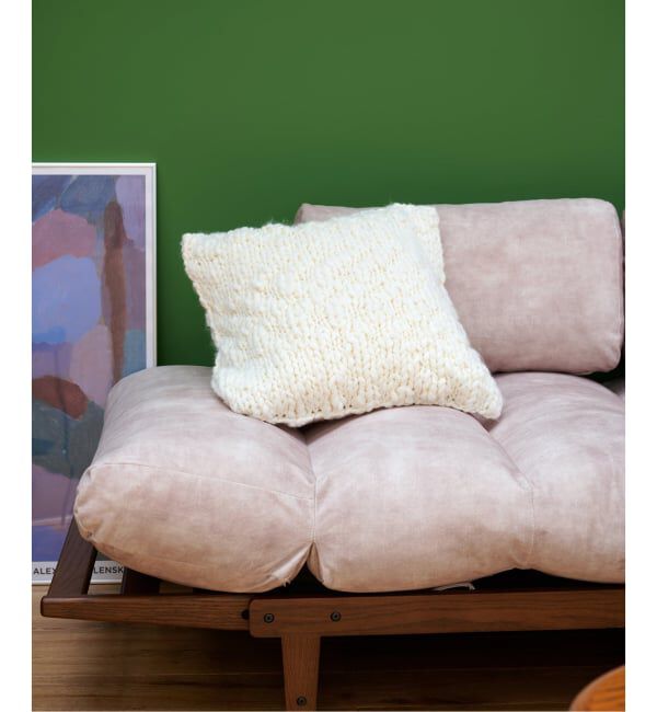 journal standard Furniture「ROVING YARN CUSHION　クッションカバー45cm」|クッション・クッションカバー|ホワイト