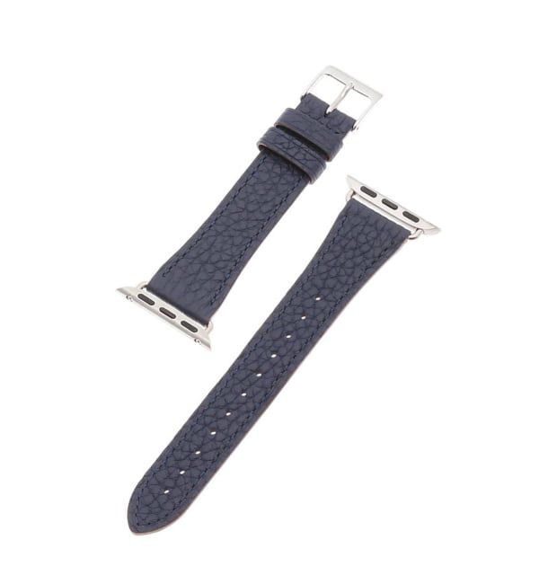 HIROB「KUROCURRANT Apple watch strap / Shrink leather」|その他|ネイビー B