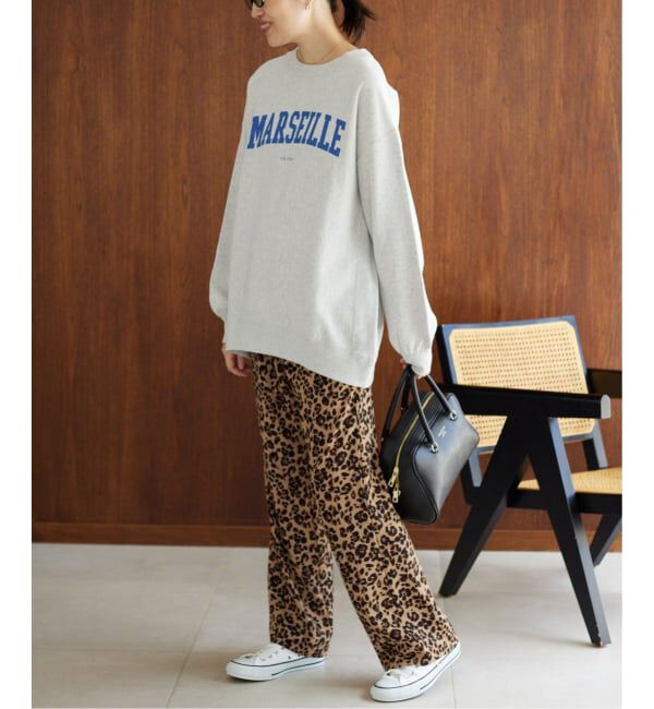 SLOBE IENA「《WEB限定/追加》MARSEILLE ロゴスウェット」|スウェット・ジャージ|