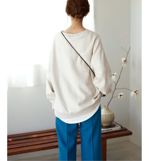 SLOBE IENA「《WEB限定/追加》MARSEILLE ロゴスウェット」|スウェット・ジャージ|