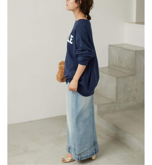 SLOBE IENA「《WEB限定/追加》MARSEILLE ロゴスウェット」|スウェット・ジャージ|