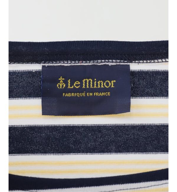 SLOBE IENA「LE MINOR/ルミノア SLOBE別注 マルチボーダー」|Tシャツ・カットソー|