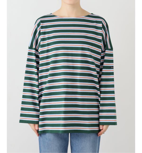 SLOBE IENA「LE MINOR/ルミノア SLOBE別注 マルチボーダー」|Tシャツ・カットソー|