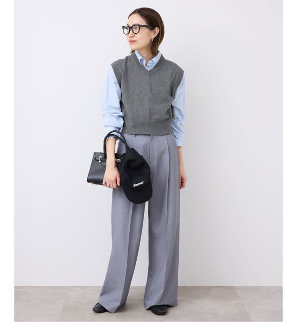 SLOBE IENA「ショートベスト」|ベスト・ジレ|