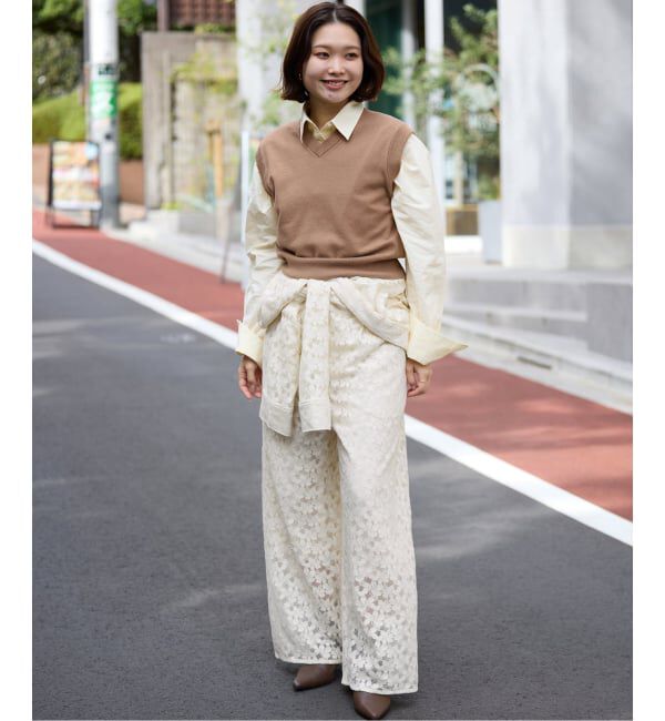 SLOBE IENA「ショートベスト」|ベスト・ジレ|