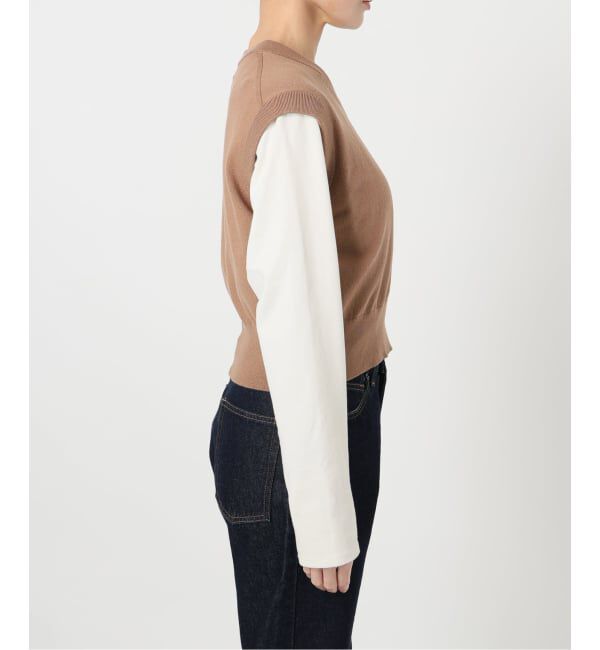 SLOBE IENA「ショートベスト」|ベスト・ジレ|