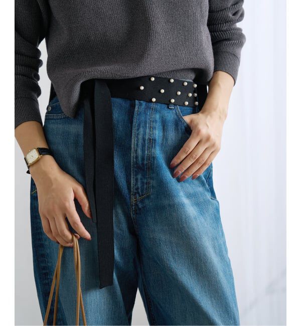 IENA「パールベルト」|ベルト|