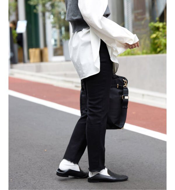 SLOBE IENA「カットオフスキニーデニム」|デニム|