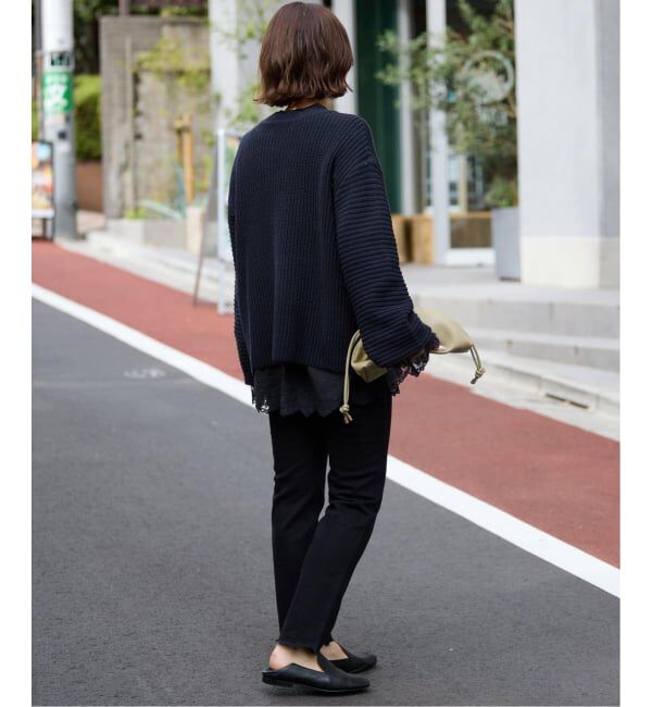 SLOBE IENA「カットオフスキニーデニム」|デニム|