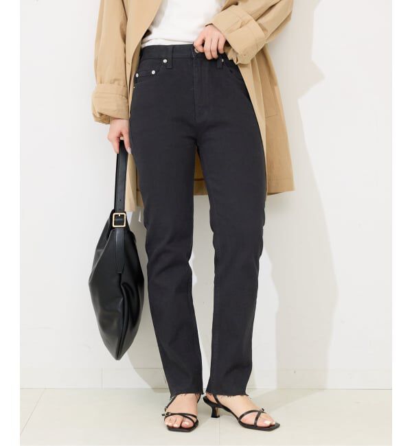 SLOBE IENA「カットオフスキニーデニム」|デニム|