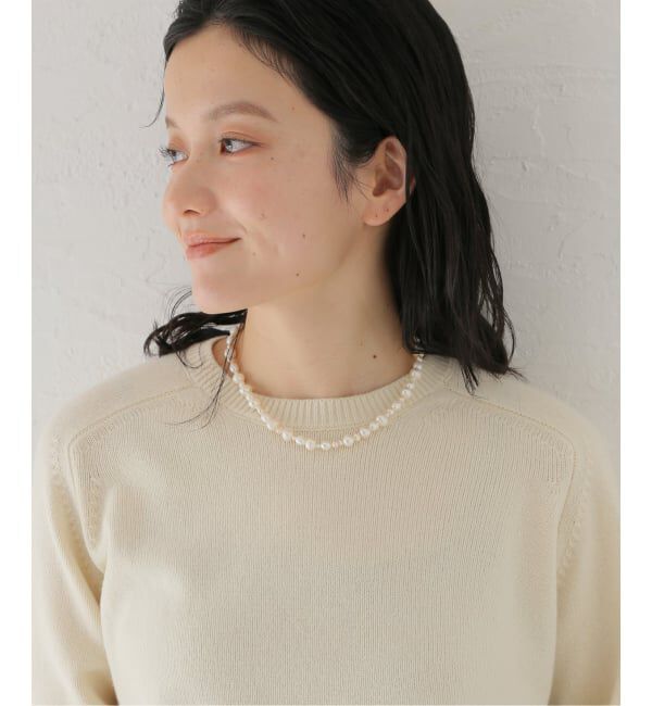 IENA LA BOUCLE「LES BONBON/ル ボンボン eluna パールネックレス  BOB852」|ネックレス|