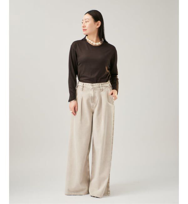 VERMEIL par iena「WOOL JERSEY クルーネックロングスリーブプルオーバー」|Tシャツ・カットソー|