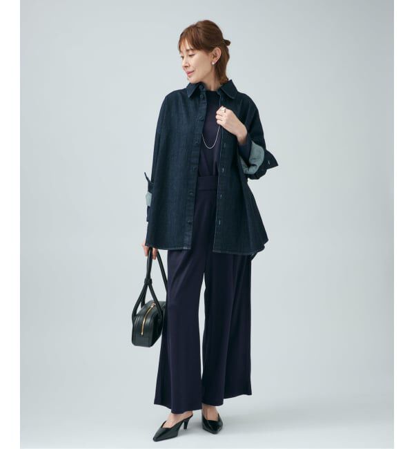 VERMEIL par iena「WOOL JERSEY クルーネックロングスリーブプルオーバー」|Tシャツ・カットソー|