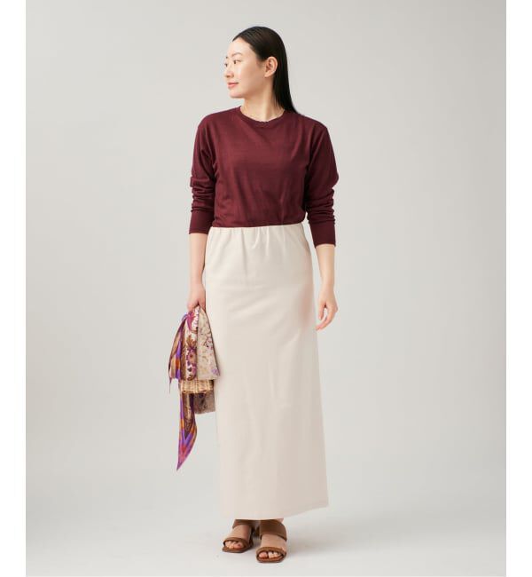 VERMEIL par iena「WOOL JERSEY クルーネックロングスリーブプルオーバー」|Tシャツ・カットソー|