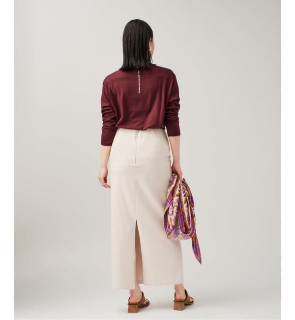 VERMEIL par iena「WOOL JERSEY クルーネックロングスリーブプルオーバー」|Tシャツ・カットソー|