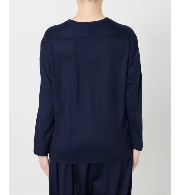 VERMEIL par iena「WOOL JERSEY クルーネックロングスリーブプルオーバー」|Tシャツ・カットソー|