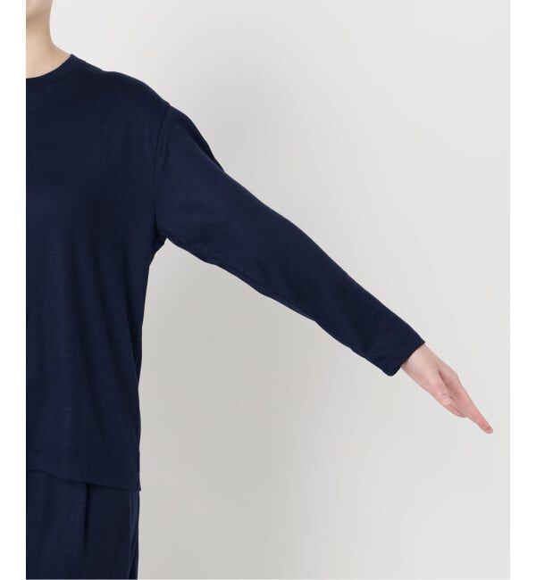 VERMEIL par iena「WOOL JERSEY クルーネックロングスリーブプルオーバー」|Tシャツ・カットソー|