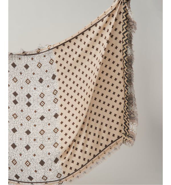 VERMEIL par iena「《予約》PIERRE LOUIS MASCIA ピエール ルイマーシャScarf 135x194cm 517317/101」|バンダナ・スカーフ|