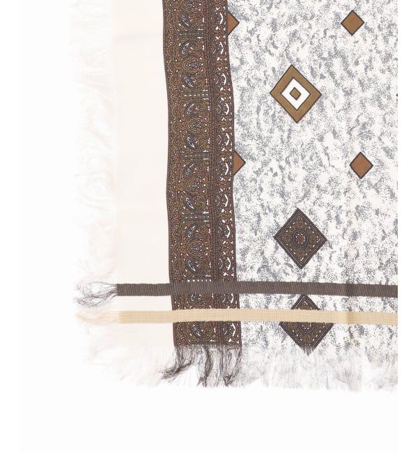 VERMEIL par iena「《予約》PIERRE LOUIS MASCIA ピエール ルイマーシャScarf 135x194cm 517317/101」|バンダナ・スカーフ|