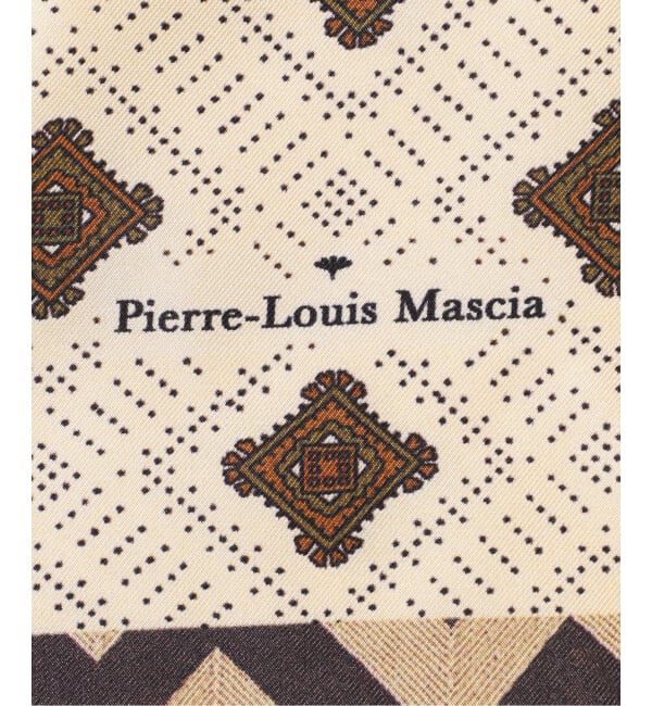 VERMEIL par iena「《予約》PIERRE LOUIS MASCIA ピエール ルイマーシャScarf 135x194cm 517317/101」|バンダナ・スカーフ|