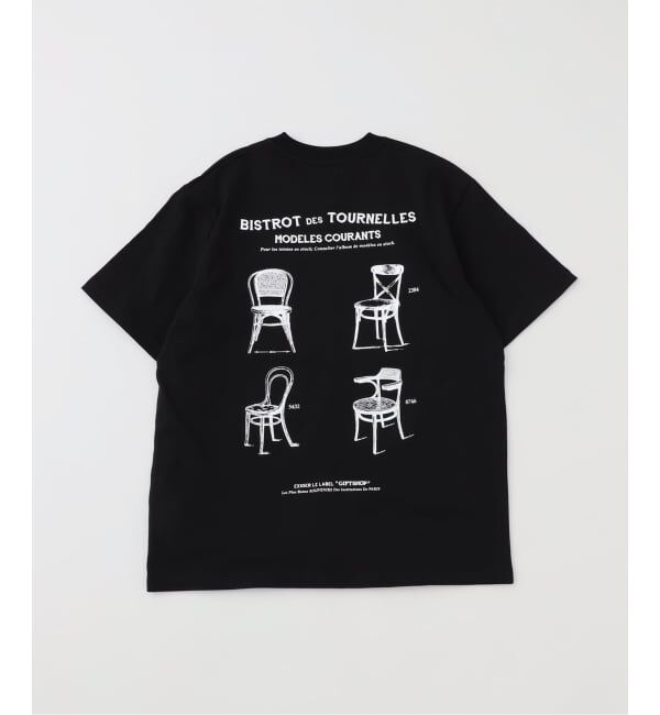 EDIFICE「GIFT SHOP (ギフトショップ) Bistrot de Tournelles 別注 Tシャツ」|Tシャツ・カットソー|