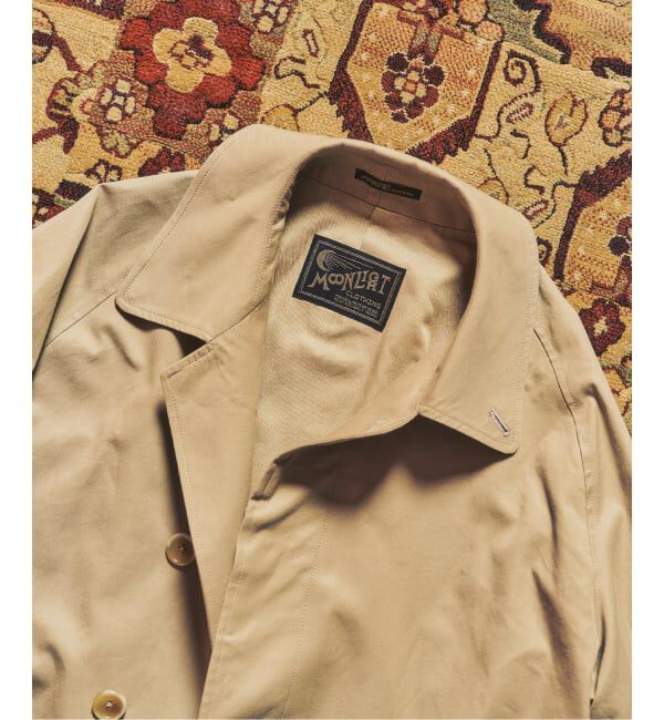 417 EDIFICE「【MOONLIGHT CLOTHING】 Balmacaan coat / バルマカーンコート」|ステンカラーコート|