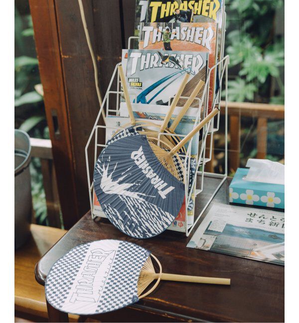 JOURNAL STANDARD「THRASHER / スラッシャー ウチワ &times; FUJI &times; LOGO」|その他|