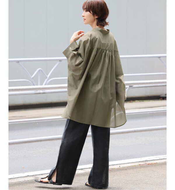 JOURNAL STANDARD relume「《追加》コットンボイルドルマンスリーブシャツ」|シャツ・ブラウス|