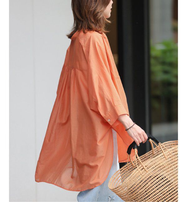 JOURNAL STANDARD relume「《追加2》コットンボイルドルマンスリーブシャツ」|シャツ・ブラウス|