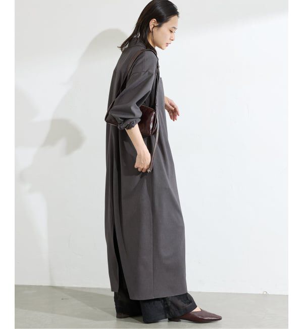 JOURNAL STANDARD「ウーリッシュツイルハーフジップワンピース」|ワンピース|