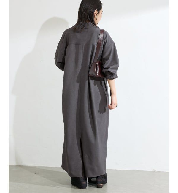 JOURNAL STANDARD「ウーリッシュツイルハーフジップワンピース」|ワンピース|