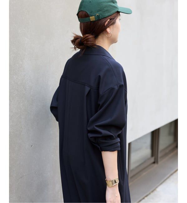 JOURNAL STANDARD「ウーリッシュツイルハーフジップワンピース」|ワンピース|